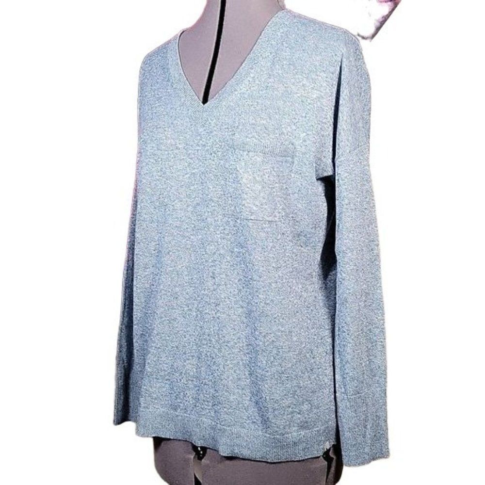 Eddie Bauer Lightweight V-Neck Sweater Sz S